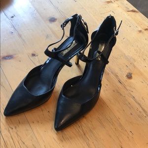 Ralph Lauren black heels